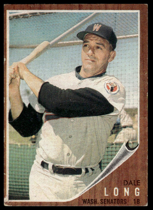1962 Topps #228 Dale Long