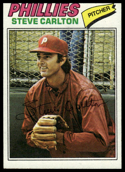 1977 Topps #110 Steve Carlton