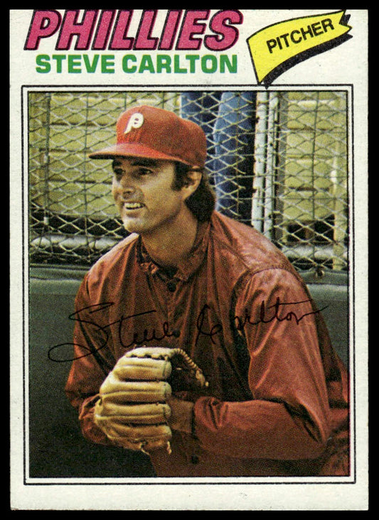 1977 Topps #110 Steve Carlton