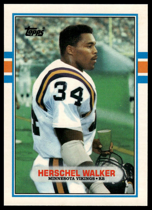 1989 Topps Traded #120T Herschel Walker