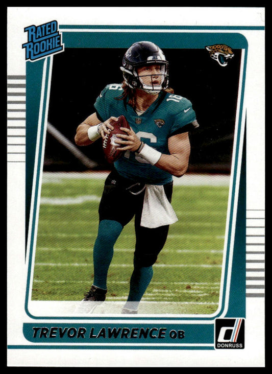 2021 Donruss #251 Trevor Lawrence Press Proof Bronze