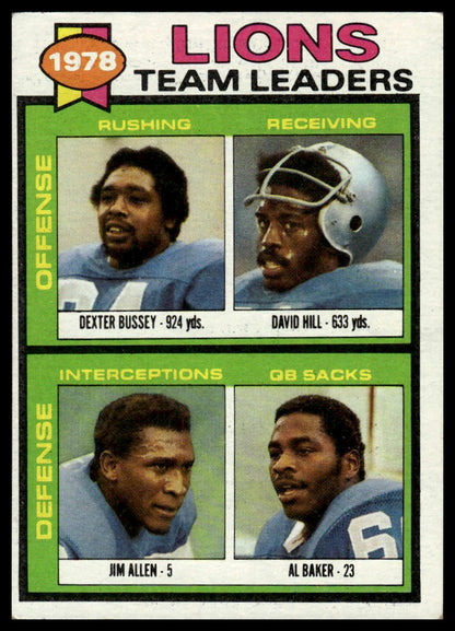 1979 Topps #357 Dexter Bussey / David Hill / Jim Allen / Al Baker