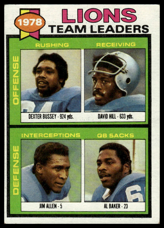 1979 Topps #357 Dexter Bussey / David Hill / Jim Allen / Al Baker