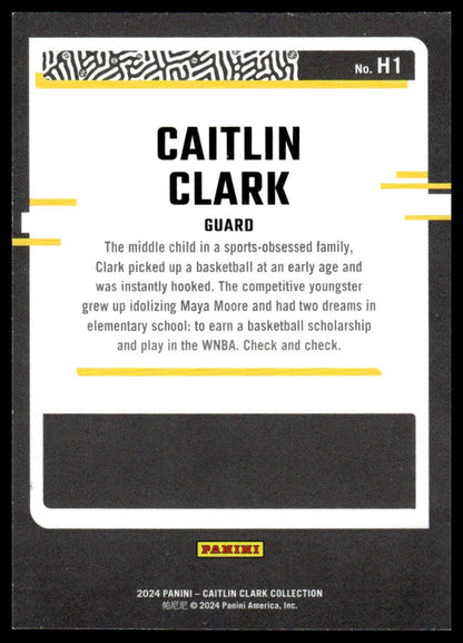 2024 Panini Caitlin Clark Collection #H1 Caitlin Clark Highlights