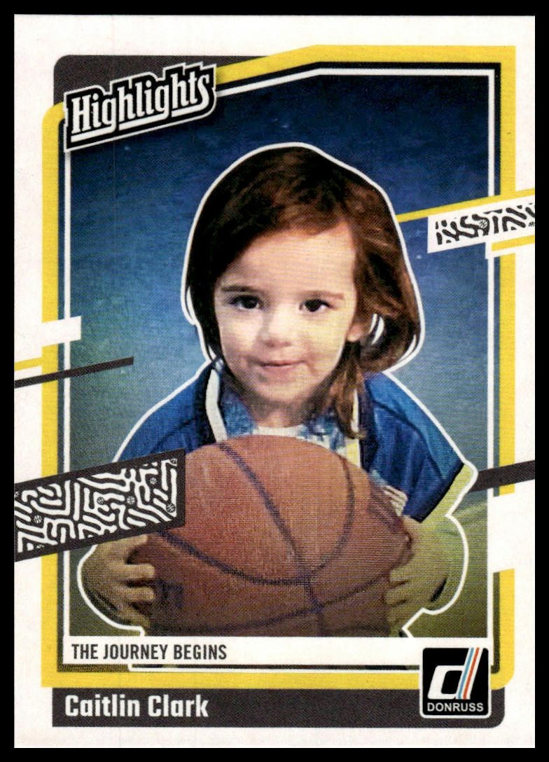 2024 Panini Caitlin Clark Collection #H1 Caitlin Clark Highlights