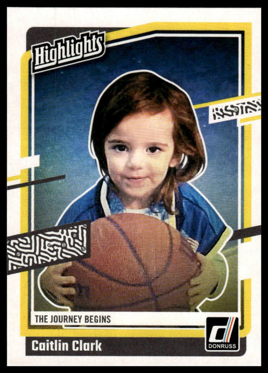 2024 Panini Caitlin Clark Collection #H1 Caitlin Clark Highlights