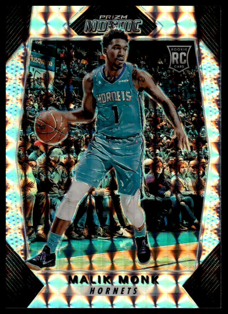 2017-18 Panini Mosaic #36 Malik Monk Green