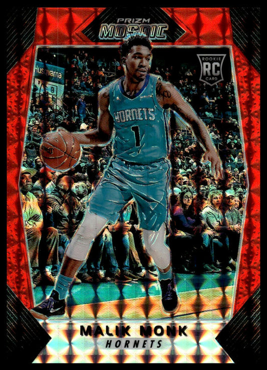 2017-18 Panini Mosaic #36 Malik Monk Red