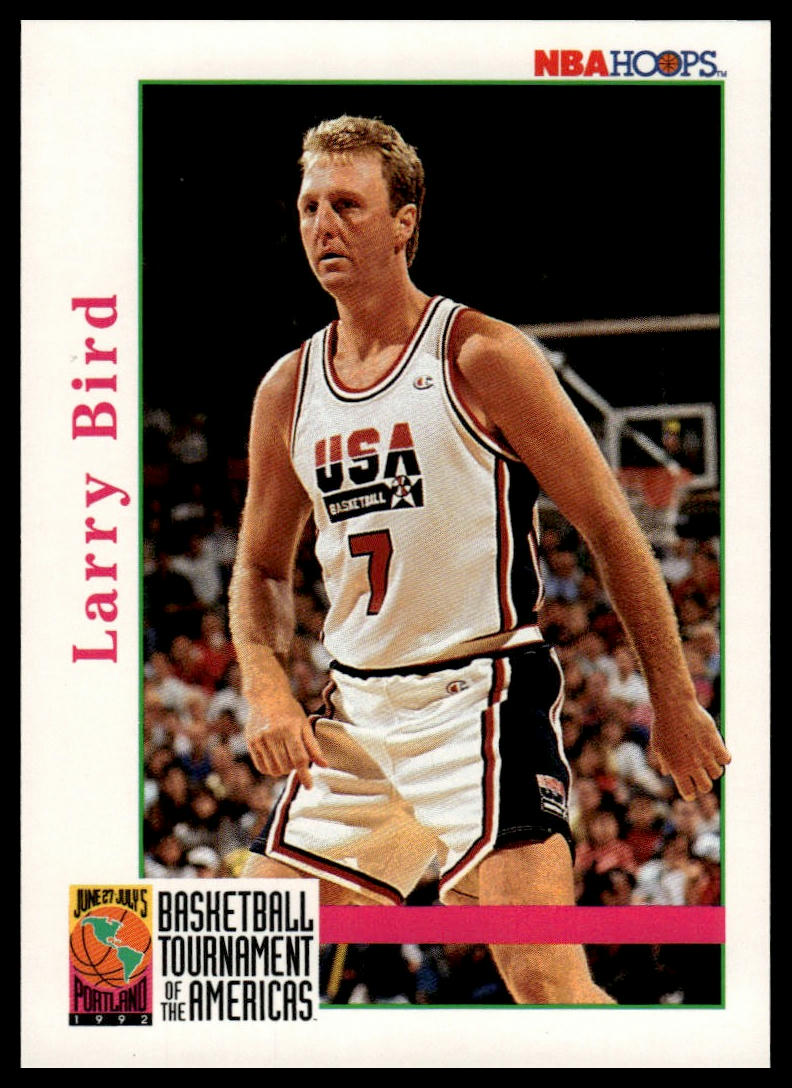 1992-93 Hoops #337 Larry Bird