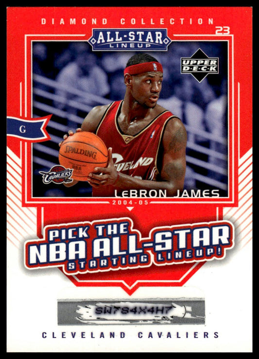 2004-05 Upper Deck All-Star Lineup #AS2 LeBron James