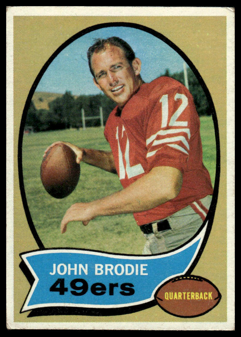 1970 Topps #130 John Brodie