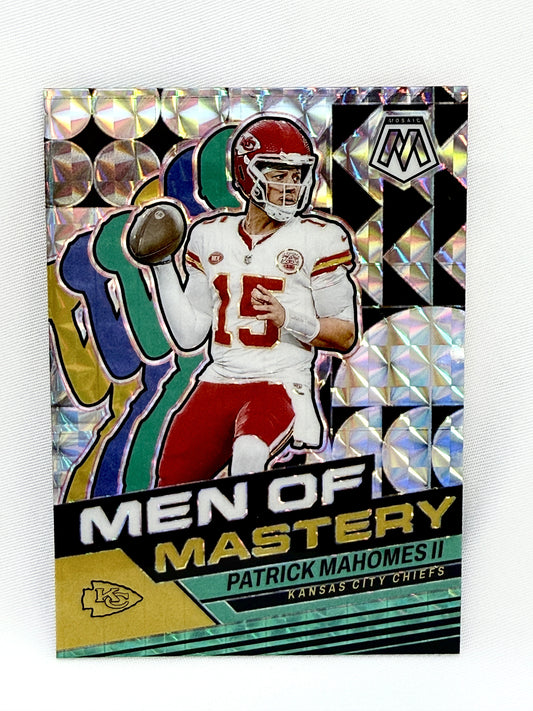 2024 Panini Mosaic #MM-4 Patrick Mahomes II Men of Mastery