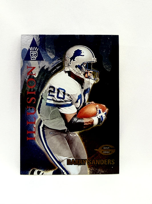 1996 Topps Gilt Edge #13 Barry Sanders Definitive Edge