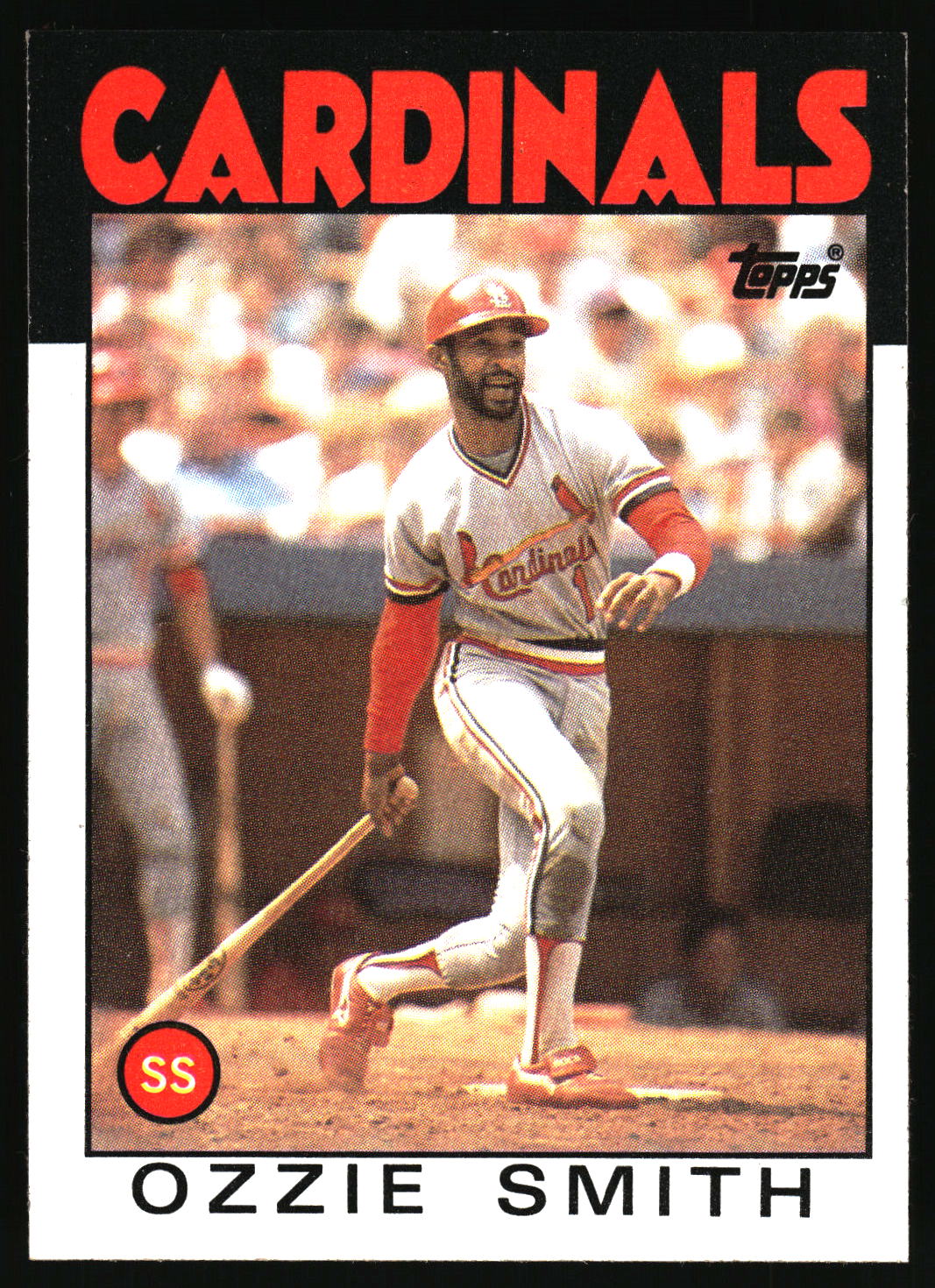 1986 Topps #730 Ozzie Smith