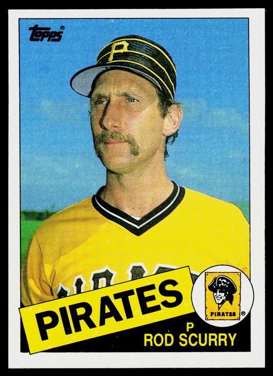 1985 Topps #641 Rod Scurry