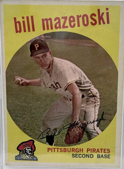 1959 Topps #415 Bill Mazeroski