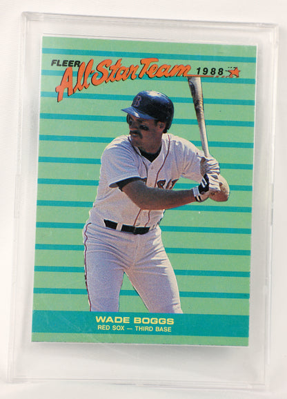 1988 Fleer #8 Wade Boggs All-Star Team