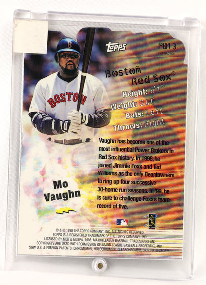 1999 Topps #PB13 Mo Vaughn Power Brokers Refractors