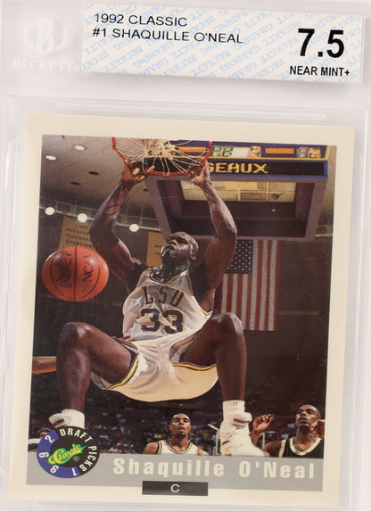 1992 Classic Draft Picks #1 Shaquille O'Neal