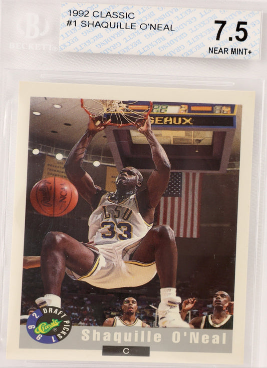 1992 Classic Draft Picks #1 Shaquille O'Neal
