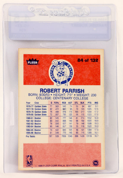 1986-87 Fleer #84 Robert Parish