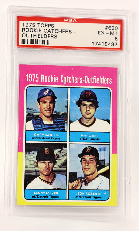 1975 Topps #620 (Gary Carter / Marc Hill / Danny Meyer / Leon Roberts)
