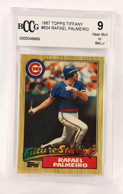 1987 Topps #634 Rafael Palmeiro