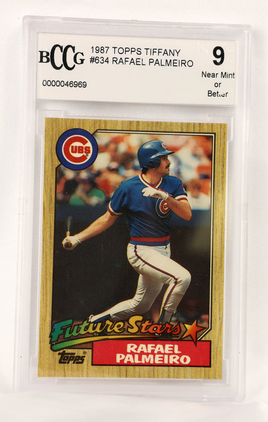 1987 Topps #634 Rafael Palmeiro