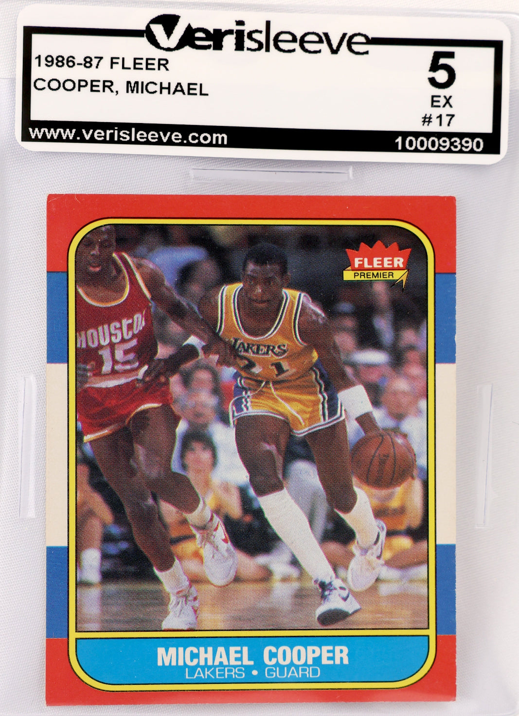 1986-87 Fleer #17 Michael Cooper