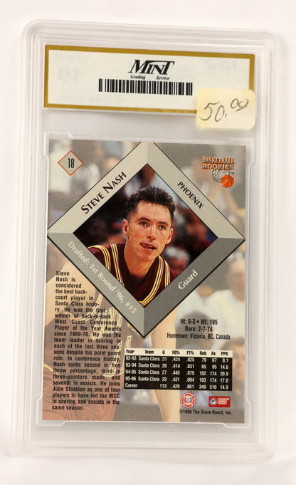 1996 Score Board Rookies #18 Steve Nash