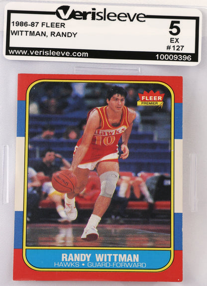 1986-87 Fleer #127 Randy Wittman