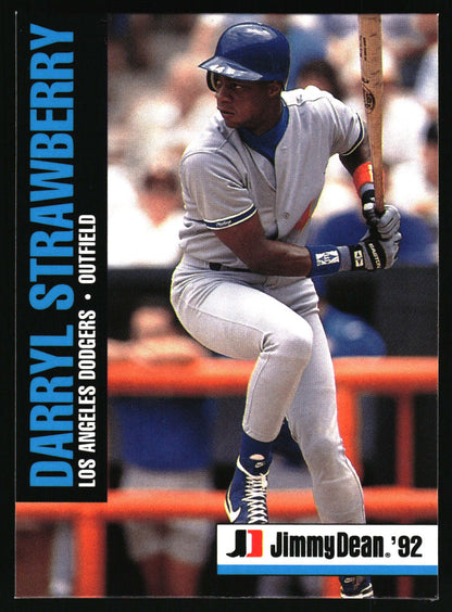 1992 Jimmy Dean #9 Darryl Strawberry