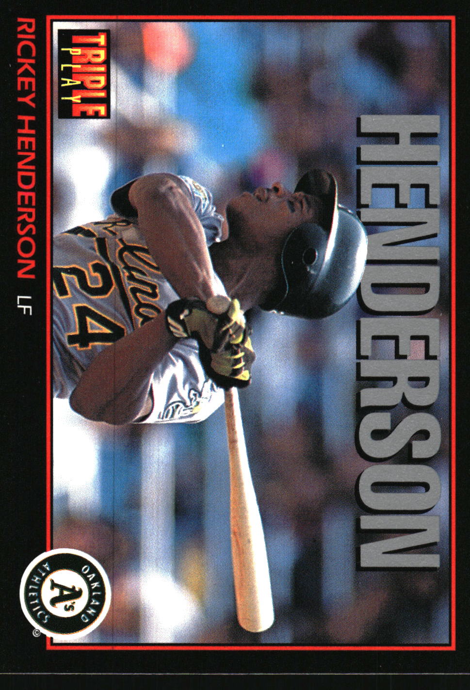 1993 Triple Play #219 Rickey Henderson