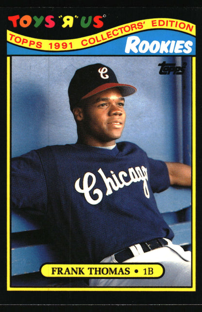 1991 Topps Toys "R" Us Rookies #27 Frank Thomas