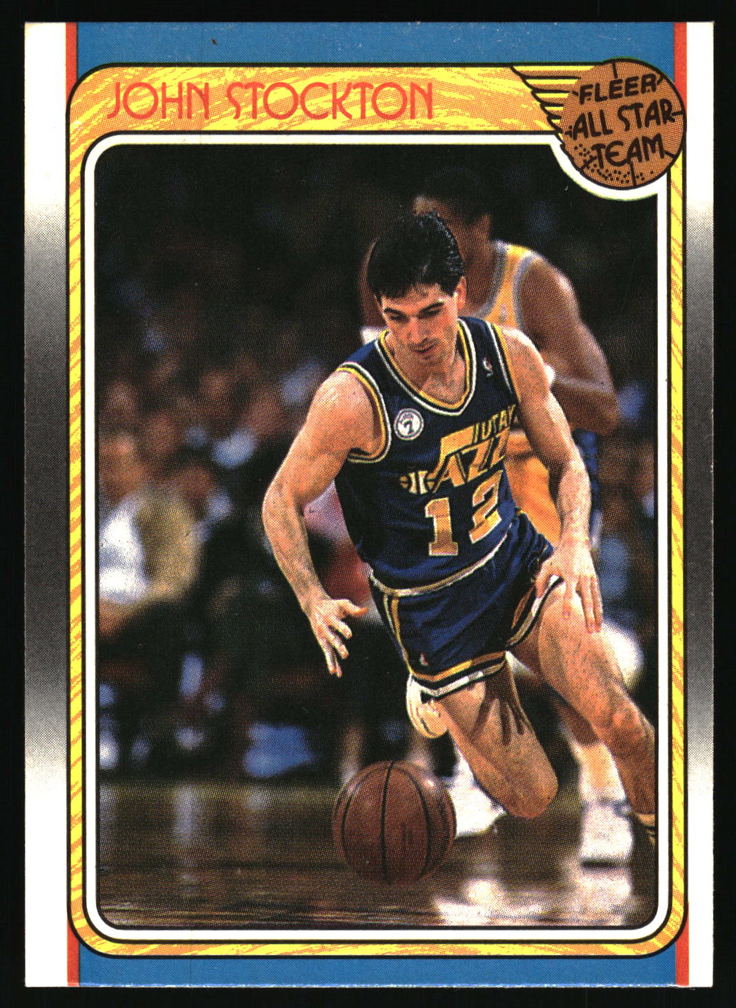 1988-89 Fleer #127 John Stockton