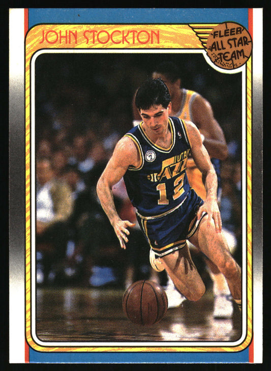1988-89 Fleer #127 John Stockton