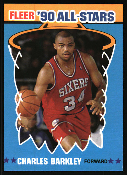 1990-91 Fleer #1 Charles Barkley All-Stars