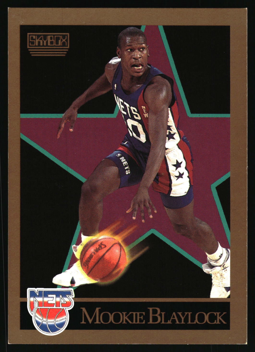 1990-91 SkyBox #176 Mookie Blaylock