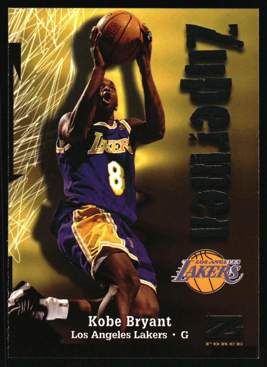 1997-98 SkyBox Z-Force #195 Kobe Bryant