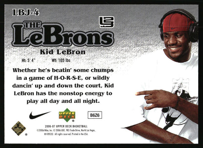 2006-07 Upper Deck #LBJ-4 LeBron James The LeBrons Hot Pack