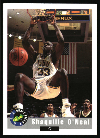 1992 Classic Draft Picks #1 Shaquille O'Neal