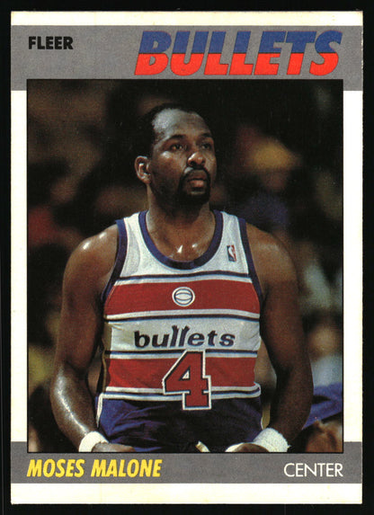 1987-88 Fleer #69 Moses Malone