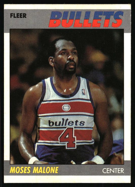 1987-88 Fleer #69 Moses Malone