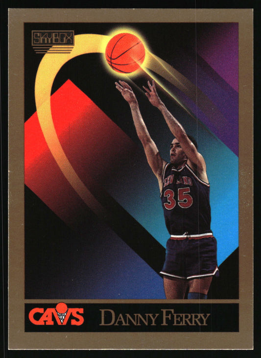 1990-91 SkyBox #374 Danny Ferry