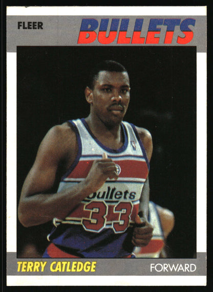 1987-88 Fleer #18 Terry Catledge