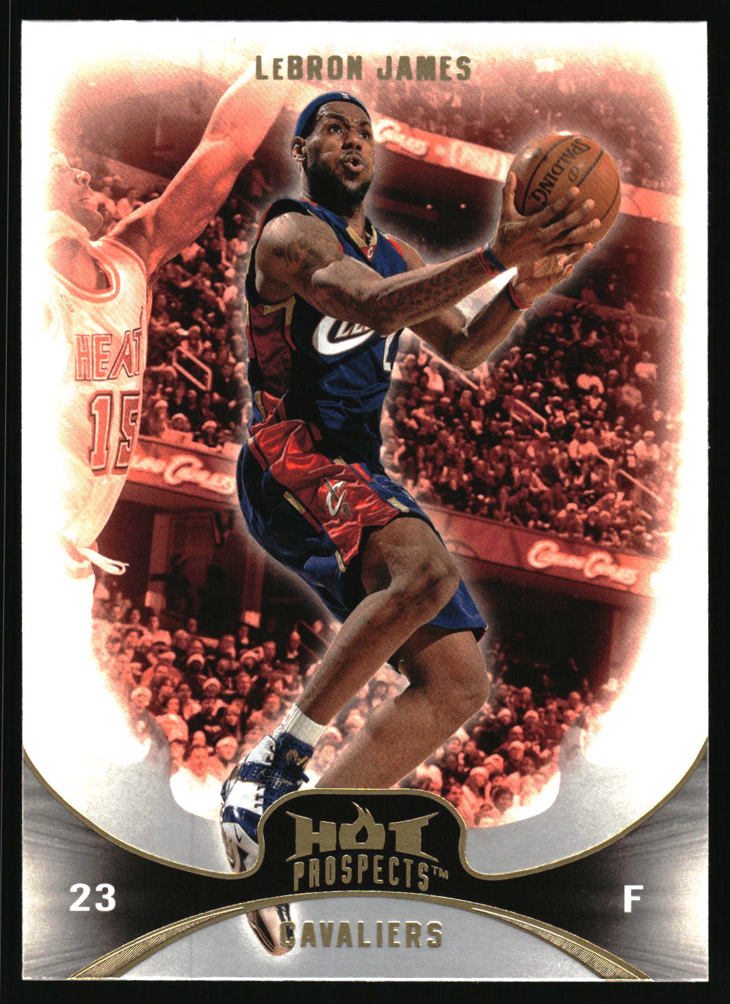 2008-09 Fleer Hot Prospects #43 LeBron James