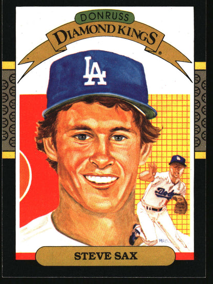 1987 Leaf #26 Steve Sax