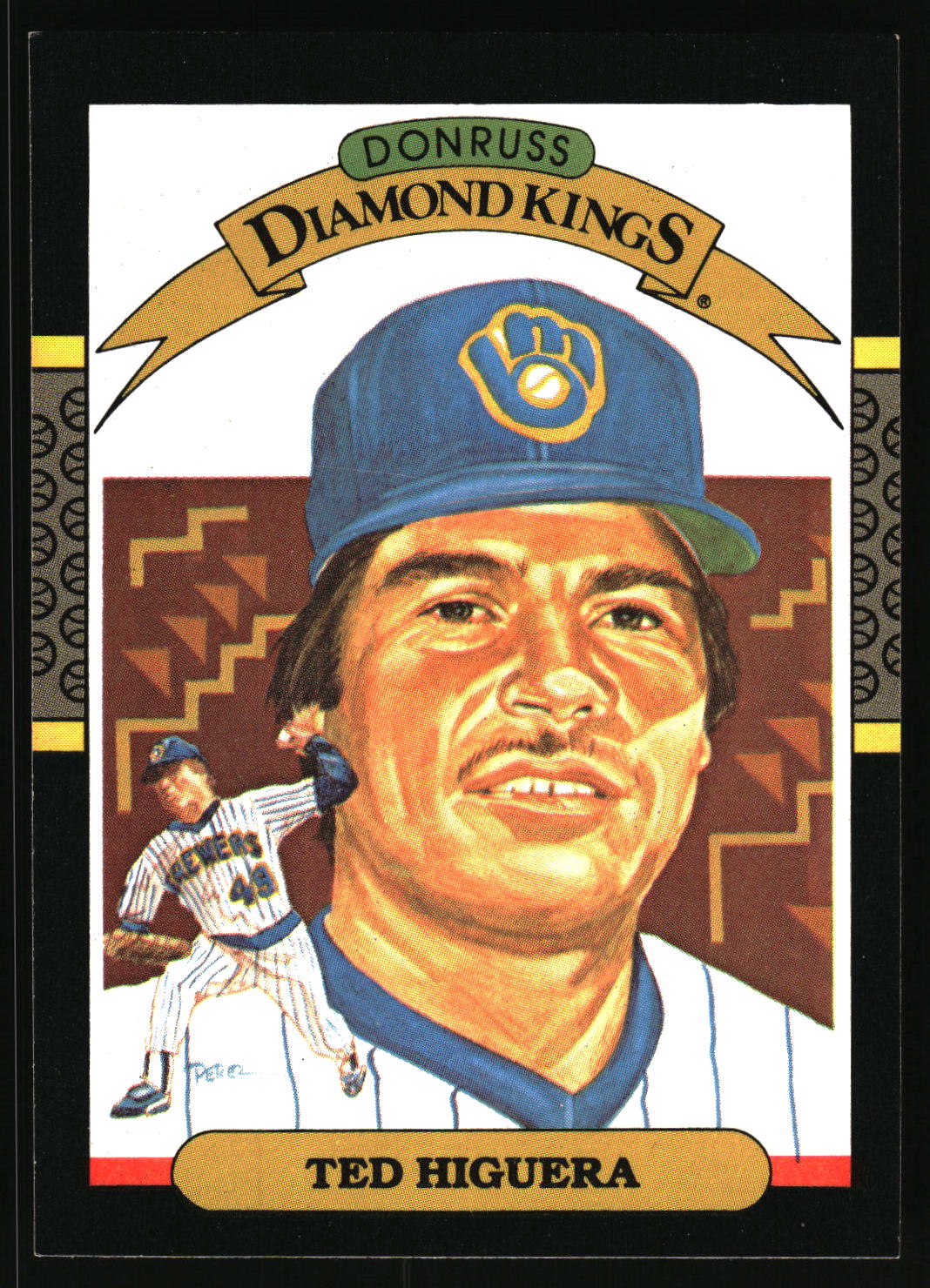 1987 Leaf #16 Ted Higuera