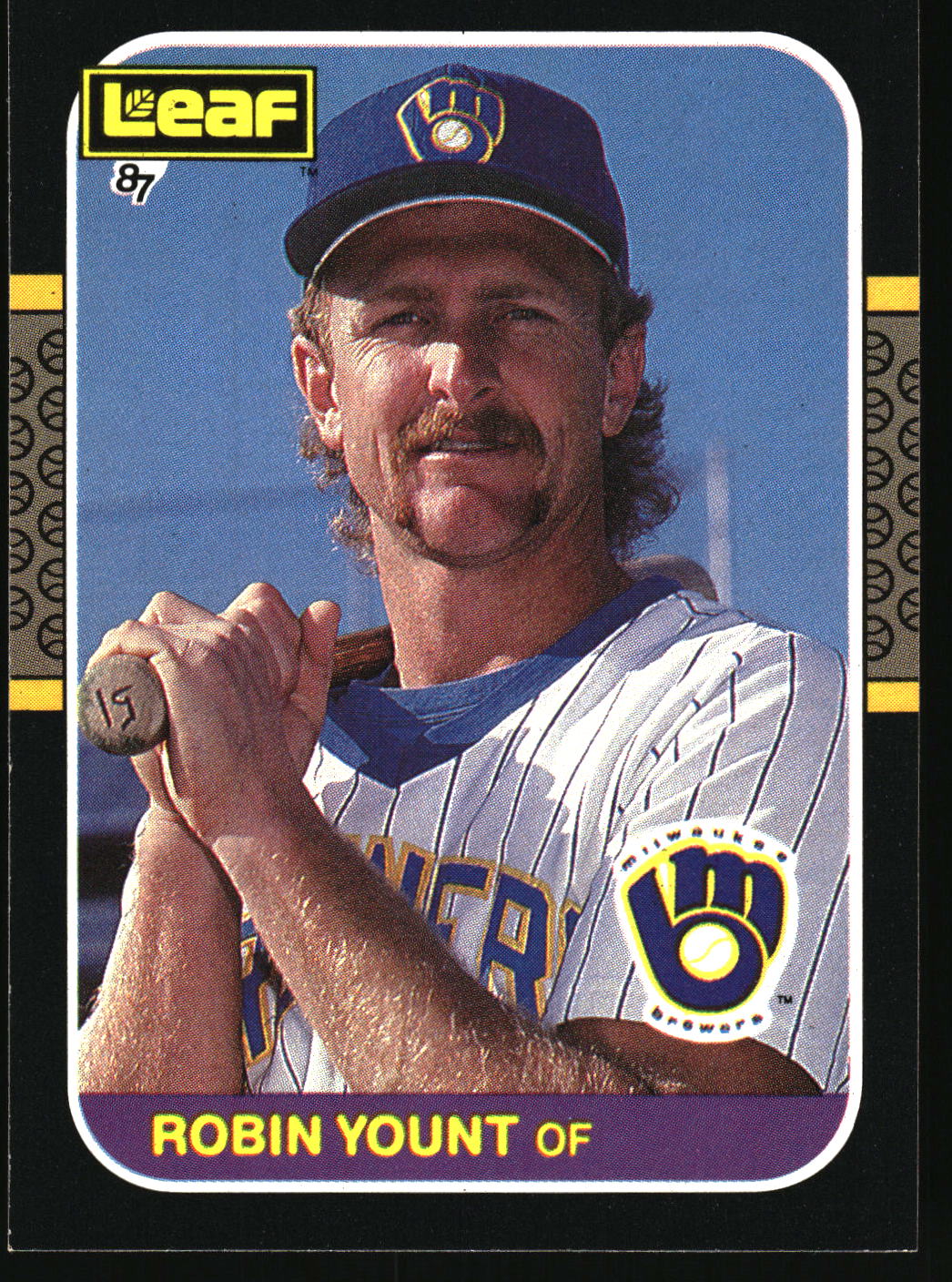 1987 Leaf #67 Robin Yount