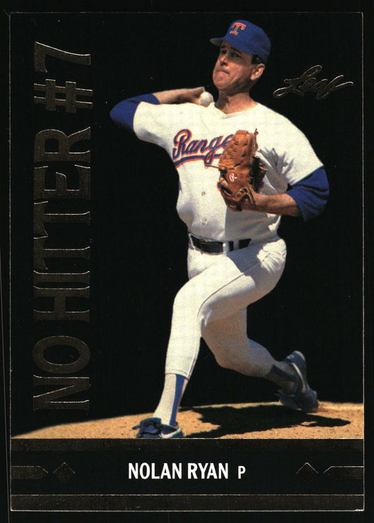 1991 Leaf #BC25 Nolan Ryan Gold Rookies